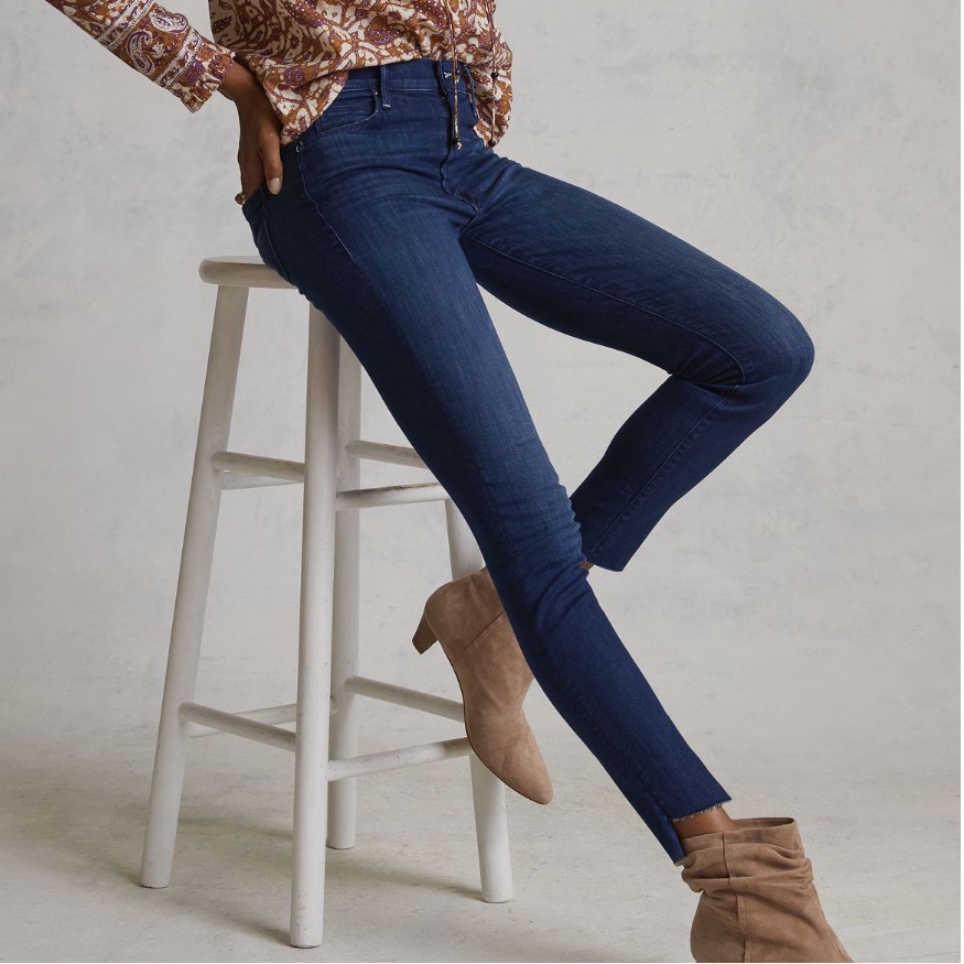 Mother The Stunner Skinny Ankle Jeans Size 28